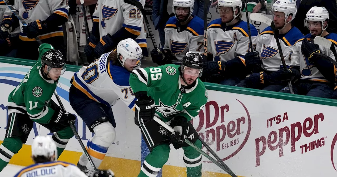 Stars To Face Blues After Robertson's Two-Goal Performance