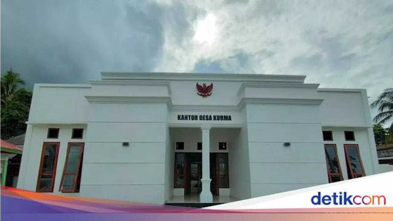 Kantor Desa Kurma Mirip Istana Bogor, Diberi Nama Gedung Putih