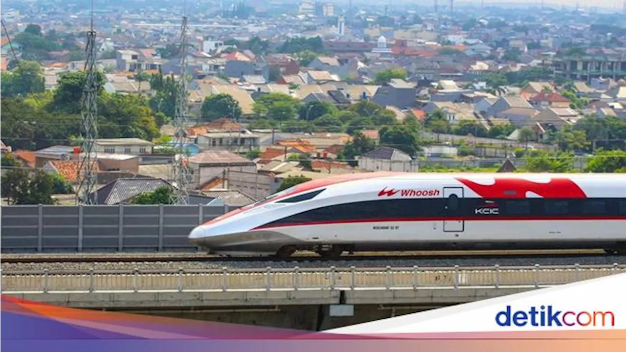 Kereta Cepat Whoosh Buka Penjualan Tiket, Tambah 62 Jadwal Per Hari