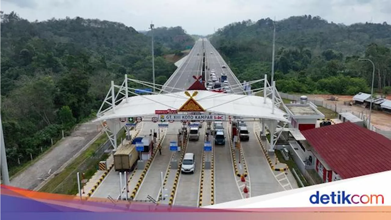 Lalu Lintas Tol Trans Sumatera Meningkat 12% Jelang Libur Panjang