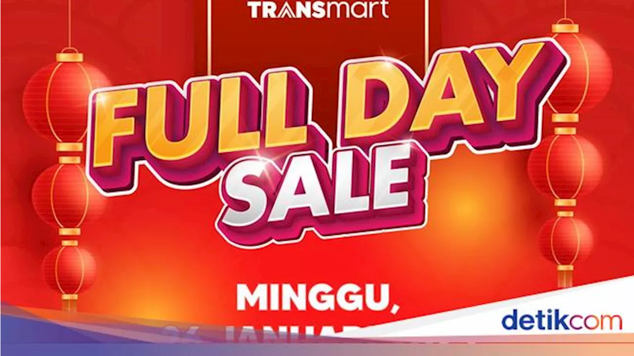 Libur Panjang Serbu Transmart Full Day Sale! Banjir Diskon 50% + 20%