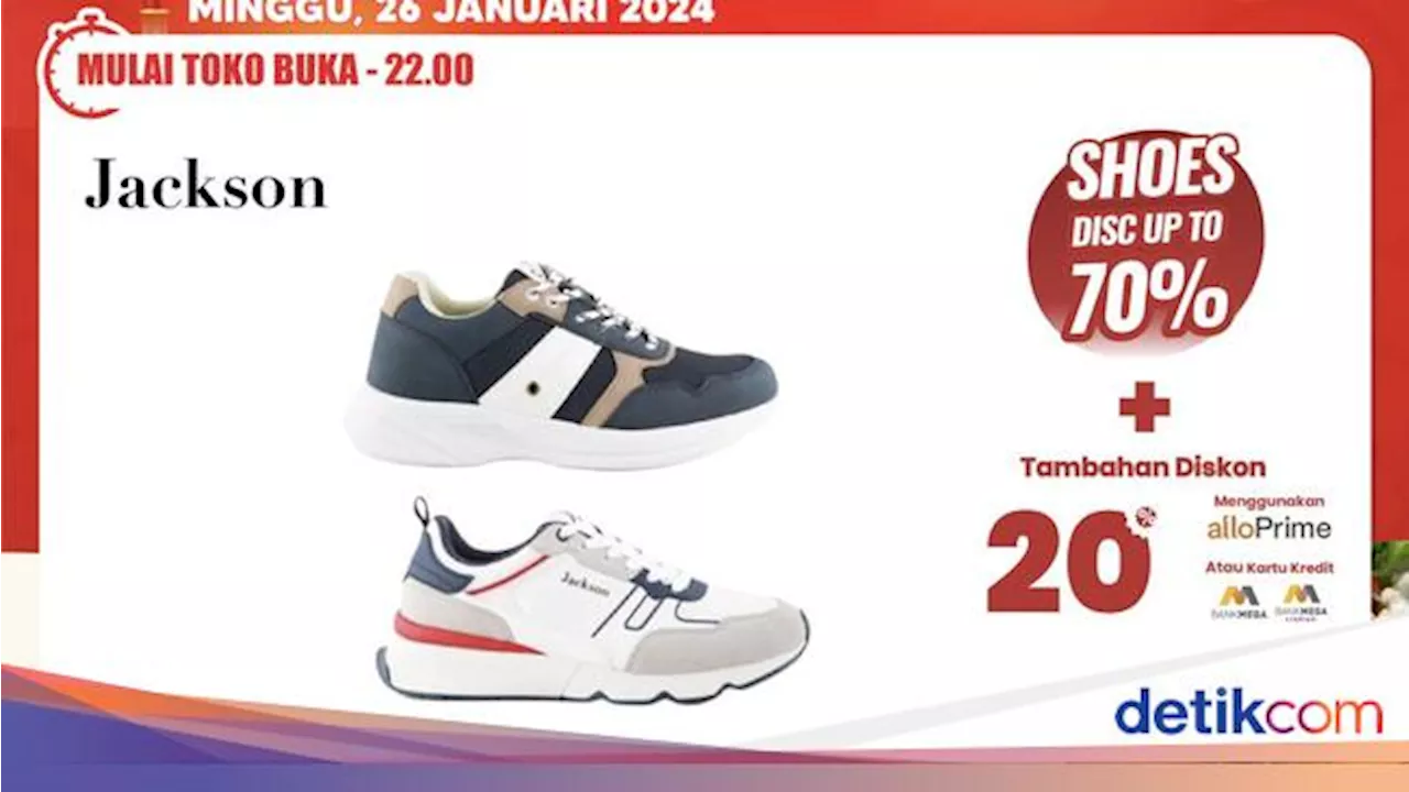 Transmart Full Day Sale Berikan Diskon Hingga 70% untuk Sepatu dan Sandal