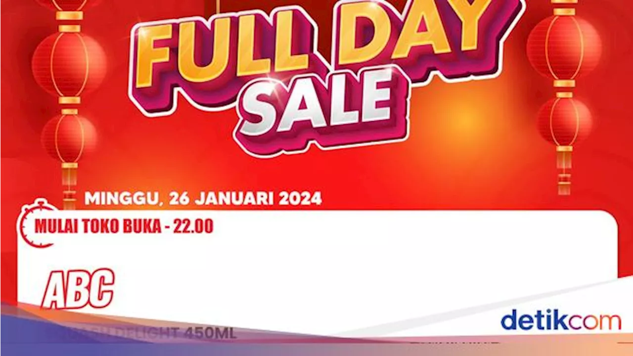 Transmart Full Day Sale Hadir Lagi!