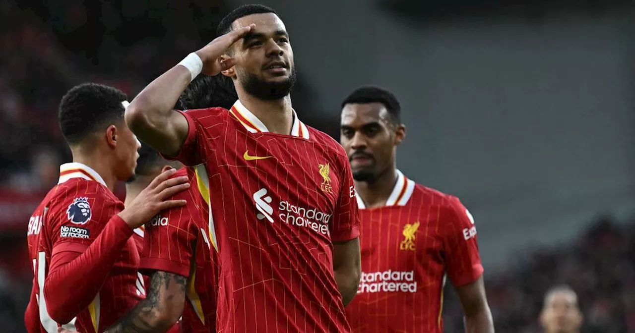 Liverpool vs Ipswich Town LIVE - score, Gakpo, Salah, Szoboszlai goals, channel and stream