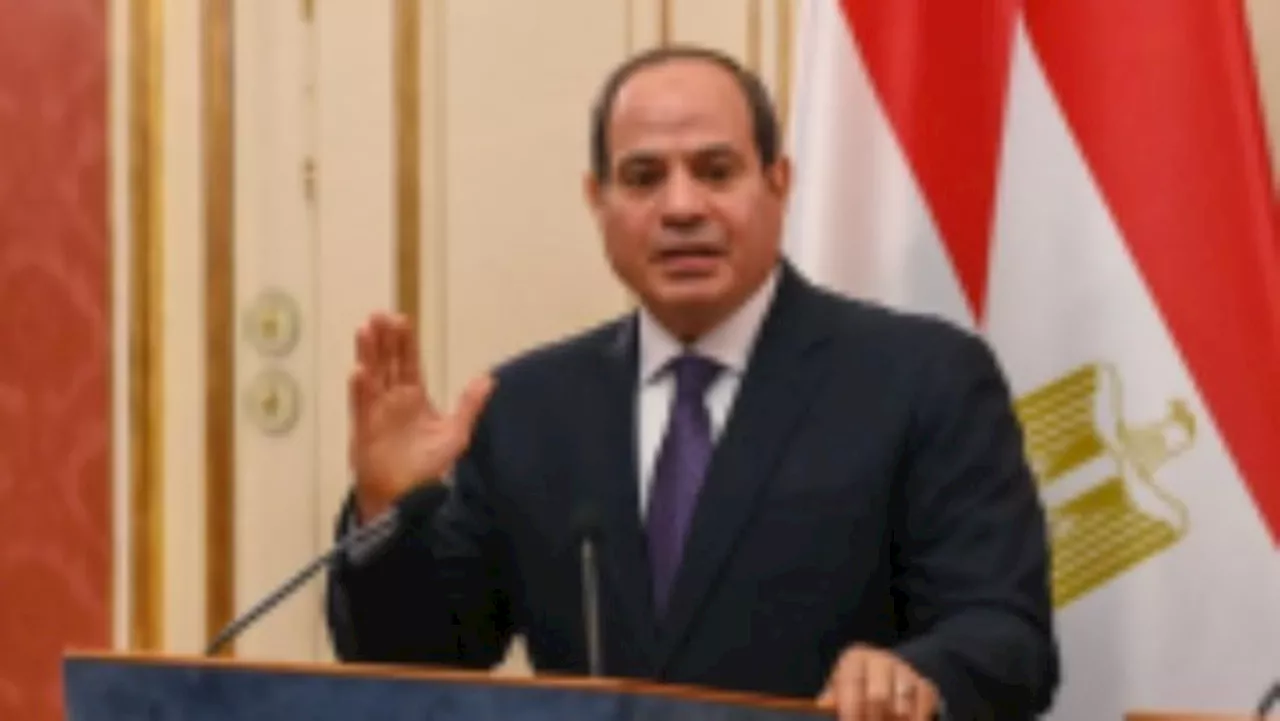 الرئيس السيسي: مصر تواصل دعمها لإعادة خدمات غزة وتؤكد رفضها لأي محاولات لزرع الخلافات