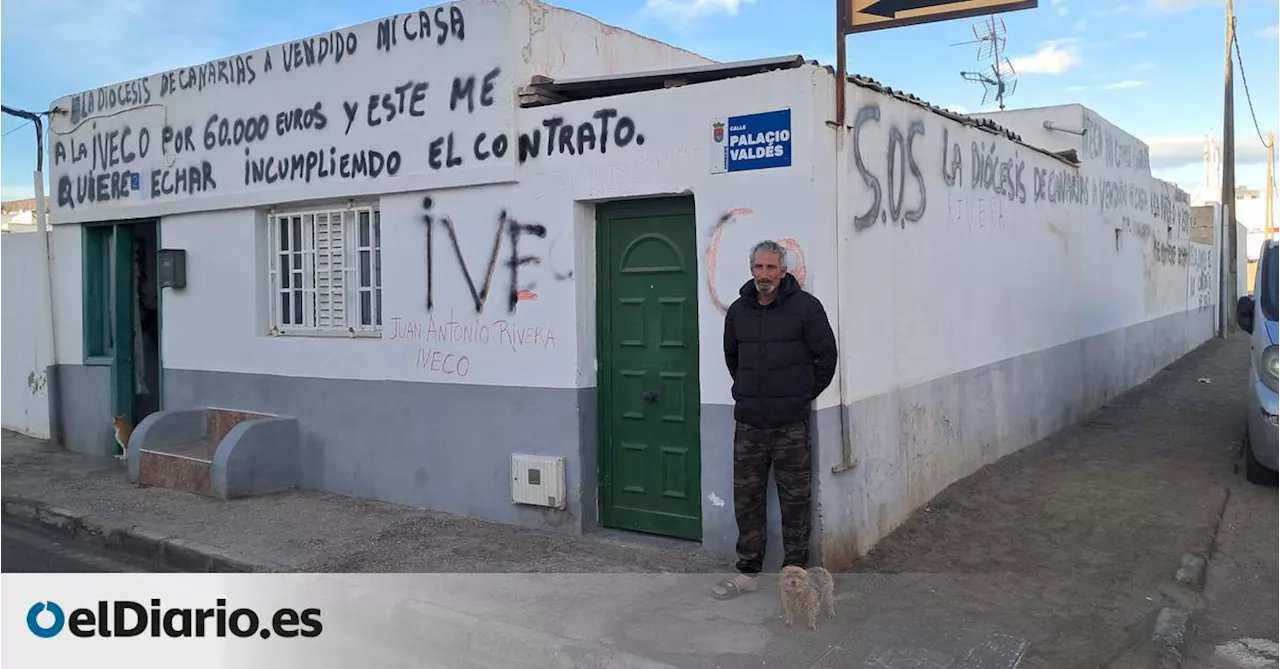 Una casa vendida por la Iglesia a una empresa de camiones precipita el desahucio de Fernando y los suyos