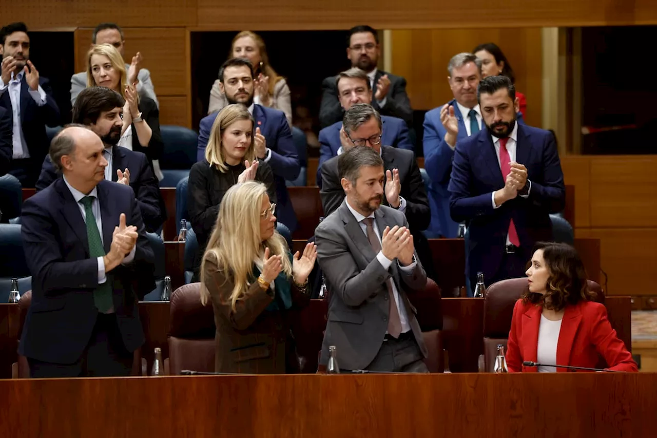 Asamblea de Madrid aprueba un aumento del 6% en los salarios de los diputados