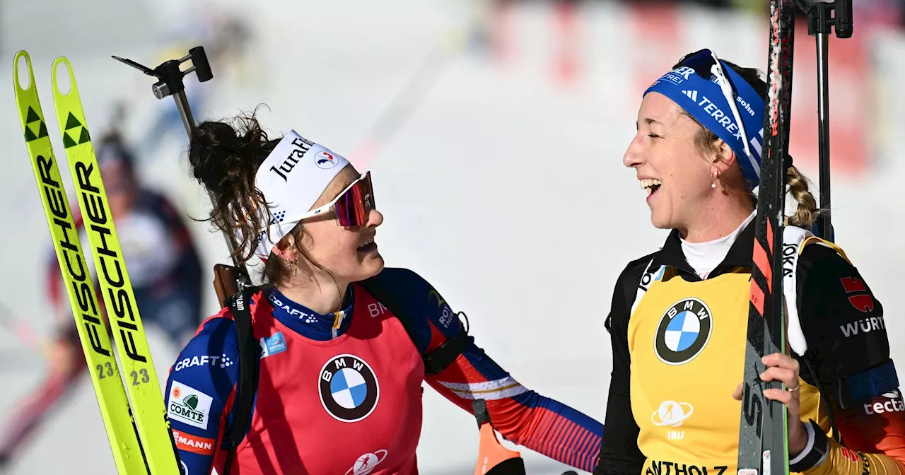 Lou Jeanmonnot enchaine les victoires en Coupe du monde de Biathlon