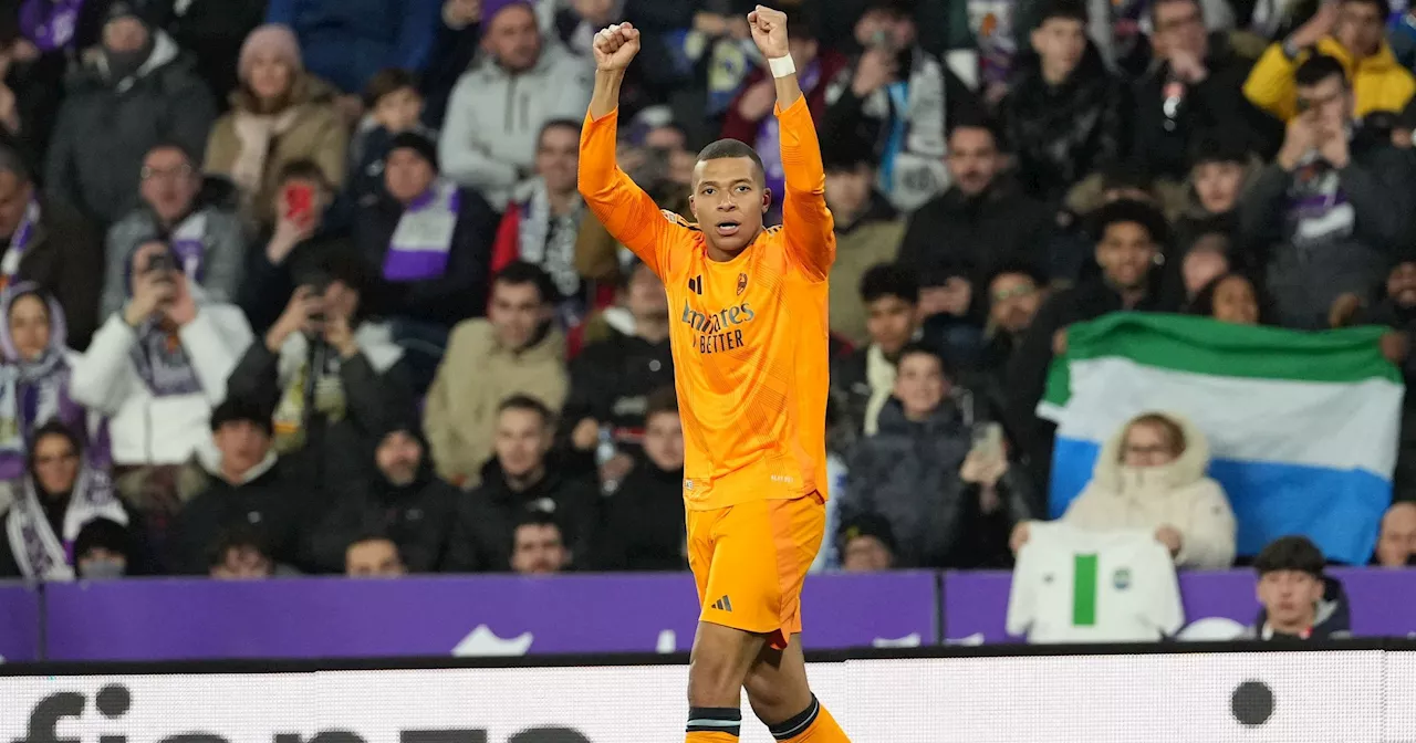 Mbappé irrésistible, le Real en balade à Valladolid