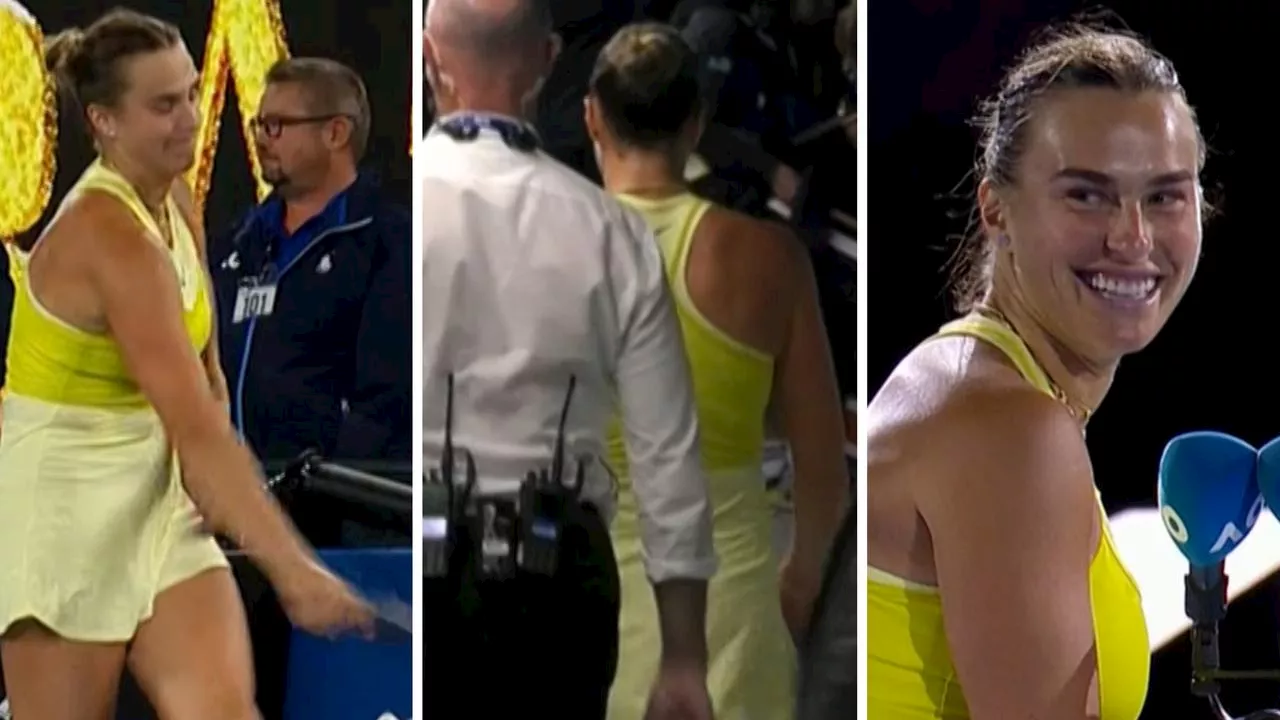 Sabalenka's Frustration Turns to Humorous Post-Match Speech After Aussie Open Loss