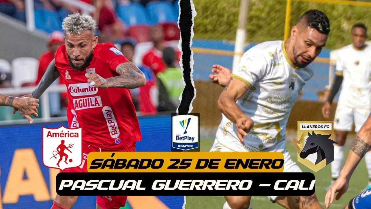 América de Cali vs Llaneros EN VIVO HOY, Liga BetPlay: horario y dónde ver online