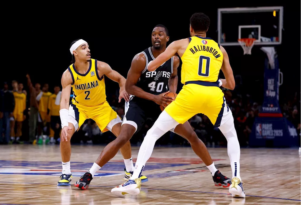 Haliburton Leads Pacers to 136-98 Win Over Spurs in Paris Series Finale