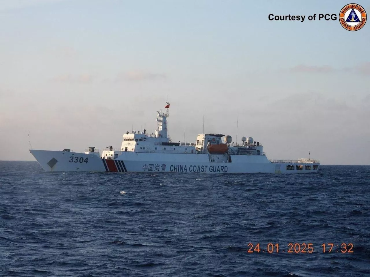 Philippine Coast Guard Stands Firm Against Chinese Vessels in West Philippine Sea