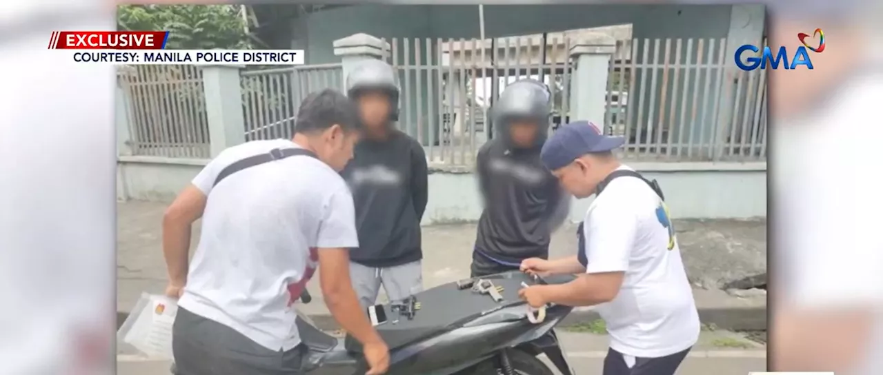 Two Men Arrested for Series of Robberies in Metro Manila