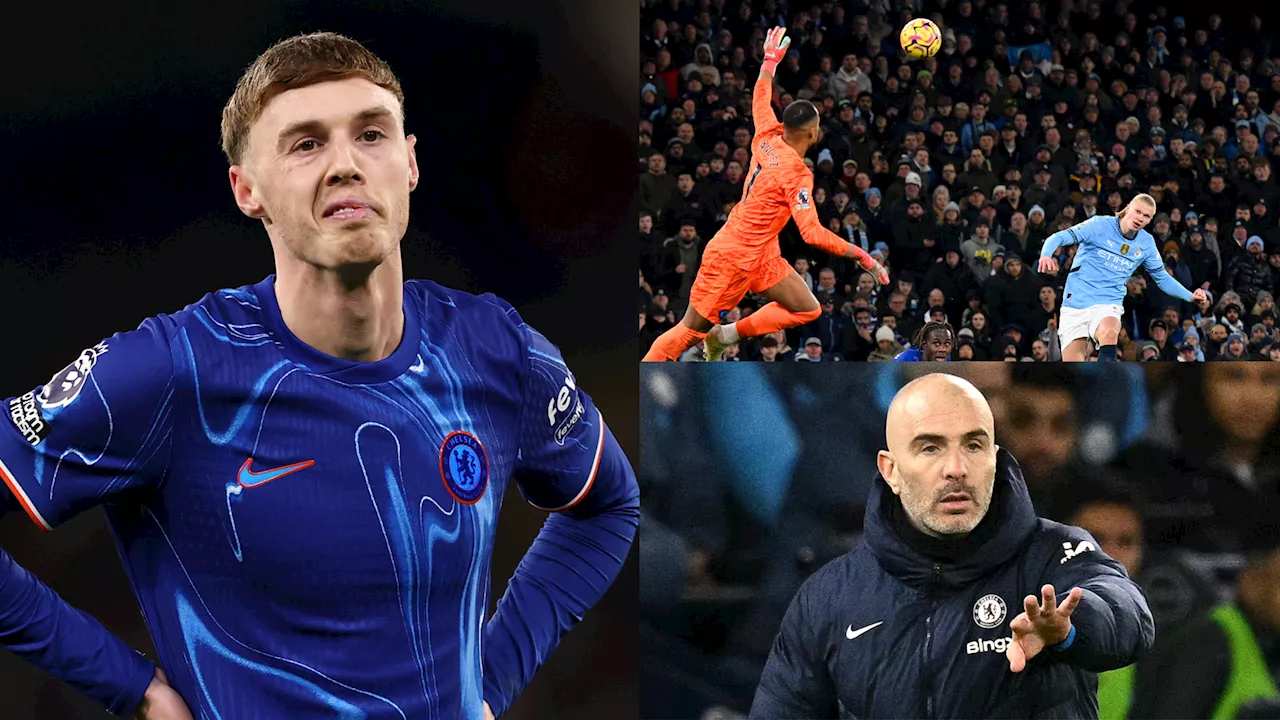 Chelsea player ratings vs Man City: Robert Sanchez needs to go! Blues goalkeeper gifts Erling Haaland the winner as Enzo Maresca's side throw away early lead with Cole Palmer anonymous against old club