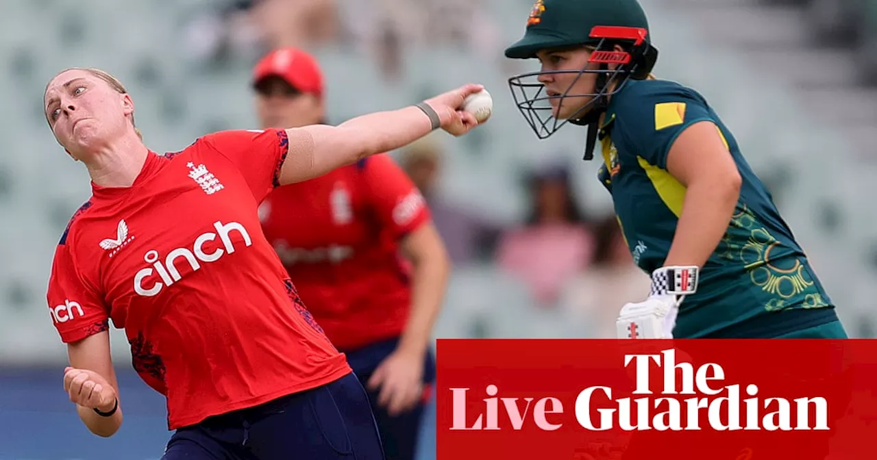 Australia v England: Women’s Ashes, third T20