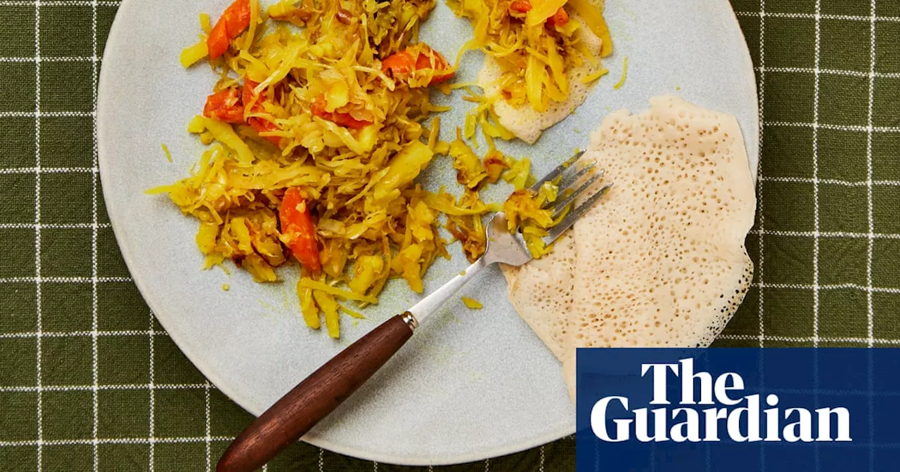 Meera Sodha’s vegan recipe for Ethiopian cabbage and potato stew with yeasted pancakes