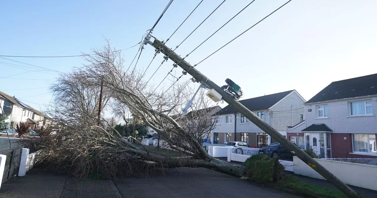 4 new weather warnings issued to 19 counties as Storm Herminia heads to Ireland