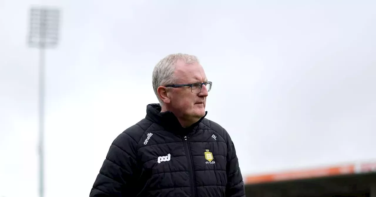 Clare boss Lohan on lengthy list of absentees as champions return to action