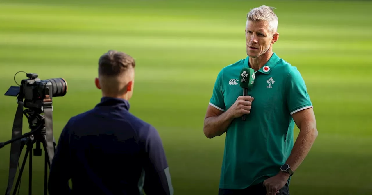 ‘I want to put my mark on things’: Simon Easterby sees chance for he and Ireland to grow together