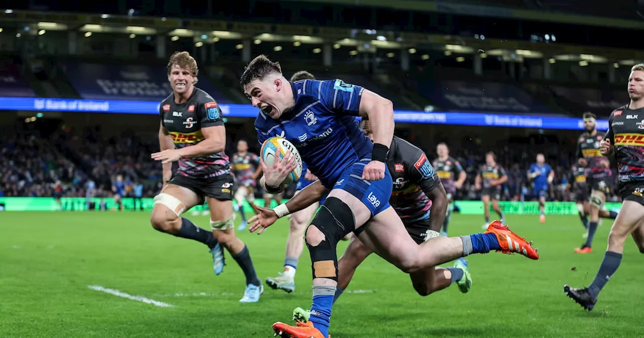 Two-try Dan Sheehan makes big impact on return as Leinster send Stormers packing