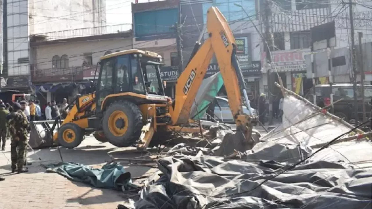 कांनपुर बाजार का जाम: अतिक्रमण हटाए जाने के बाद फिर से कब्जा का खतरा