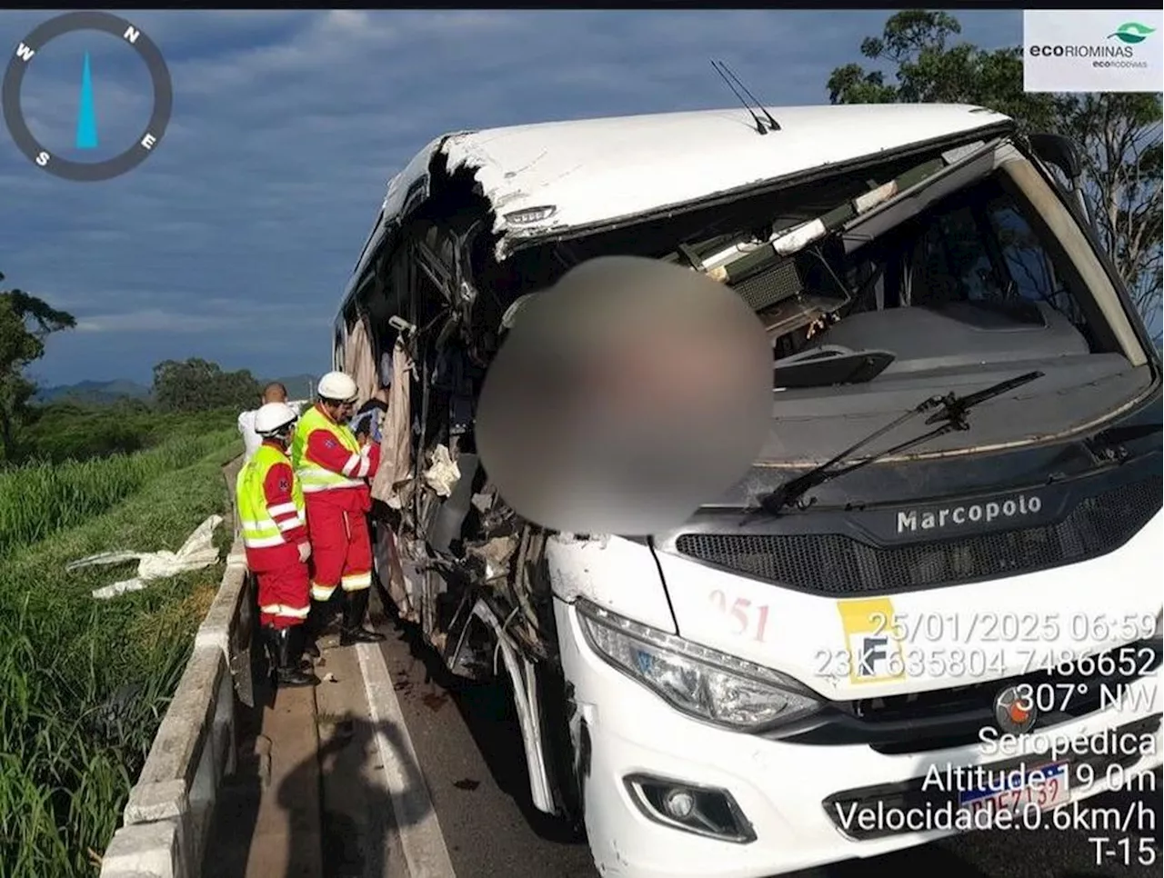 Acidente entre Ônibus e Carreta na Dutra deixa Duas Mortes e 23 Feridos