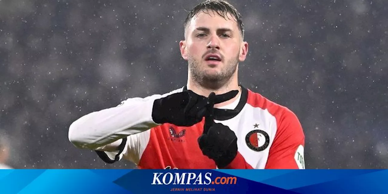 AC Milan Kejar Bomber Ganas Feyenoord Pencetak 15 Gol dari 18 Laga Musim Ini