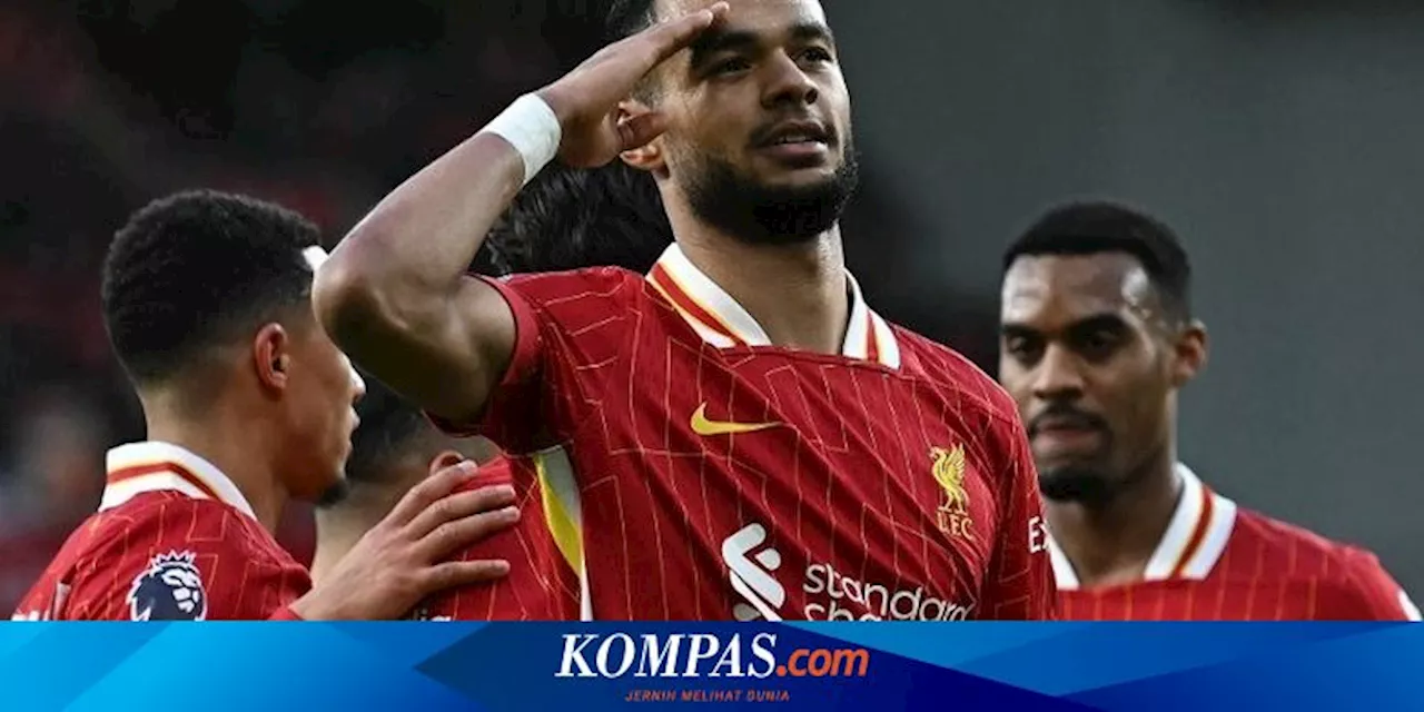 Liverpool Raih Kemenangan Telak Atas Ipswich Town