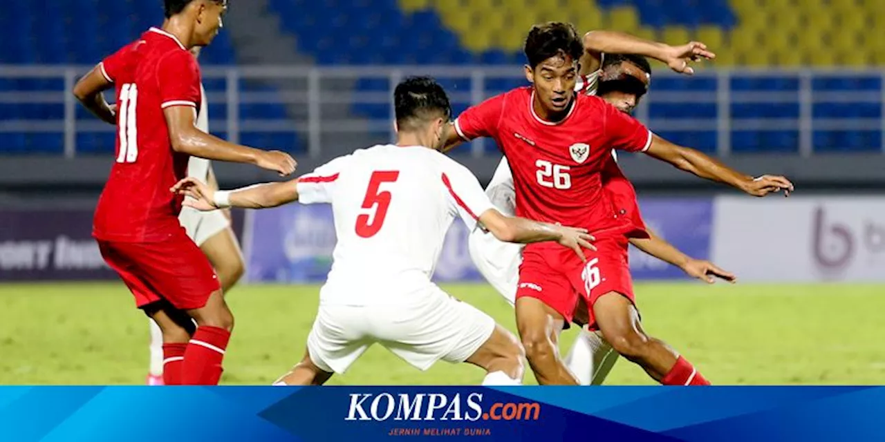 Timnas U20 Indonesia Kecolongan Gol Cepat, Tampilkan Permainan Kolektif di Babak Kedua