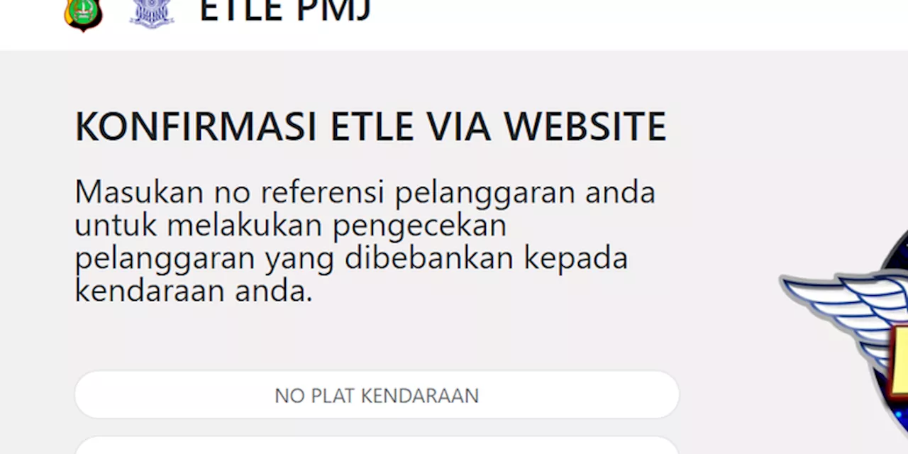 ETLE: Pengendara Bisa Cek Pelanggaran dan Dendanya Langsung