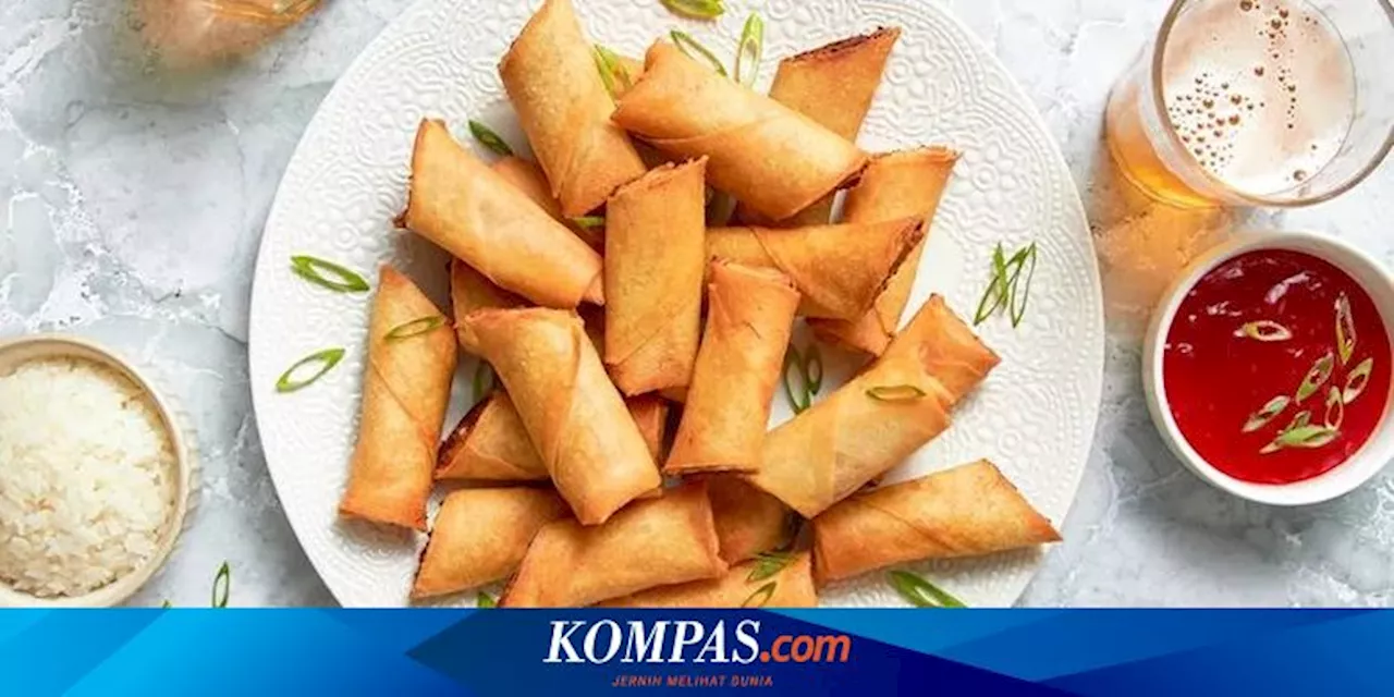 Resep Lumpia Isi Jamur, Camilan untuk Rayakan Imlek 2025