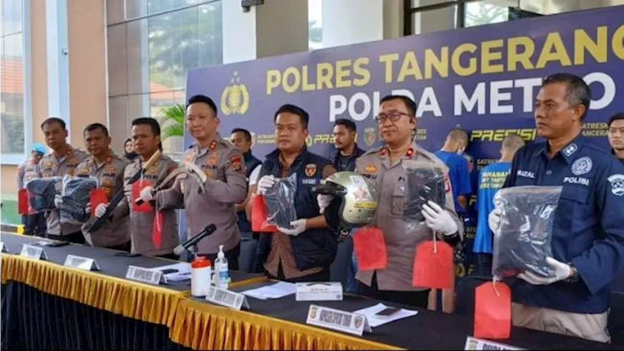 Polisi Tangkap 4 Pengeroyok dan Penyiram Air Keras terhadap Personel Polsek Ciputat Timur