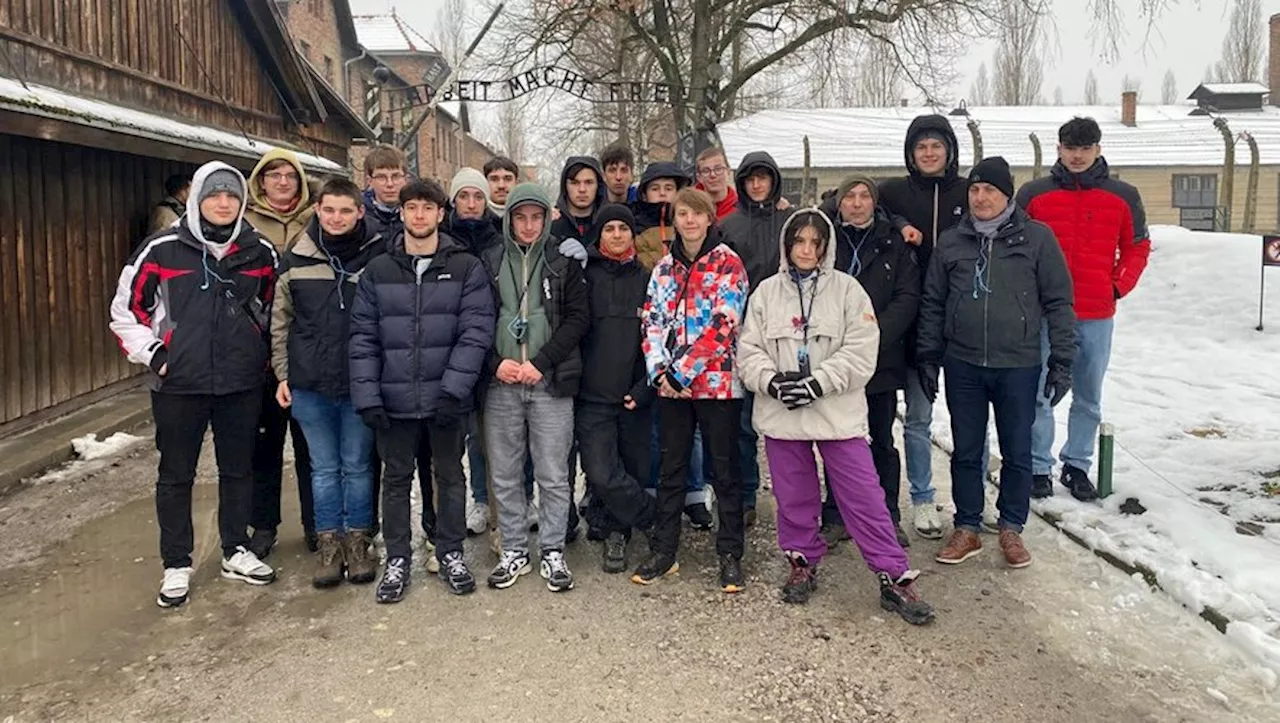 Porteurs de mémoire : des lycéens d’Aubin ont visité le camp d’Auschwitz-Birkenau