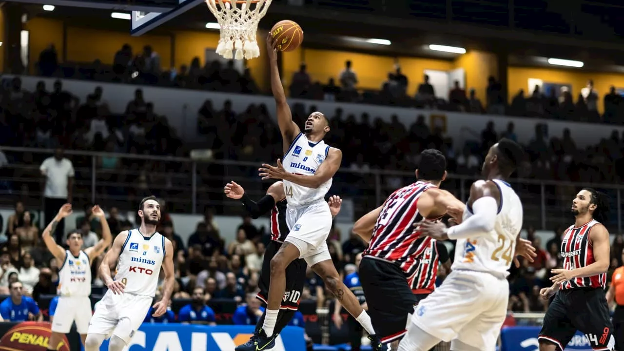 NBB: Minas vira contra São Paulo e avança na Copa Super 8