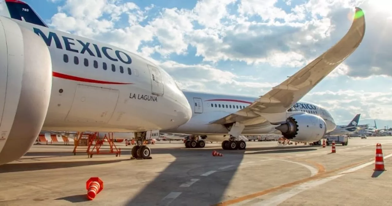 Amenaza de bomba retrasa vuelo de Aeromexico de Miami a CDMX