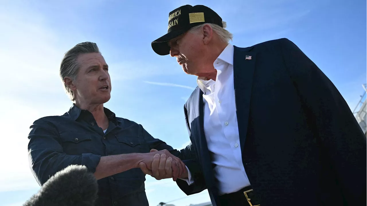 Trump et Newsom se rencontrent à Los Angeles pour les incendies