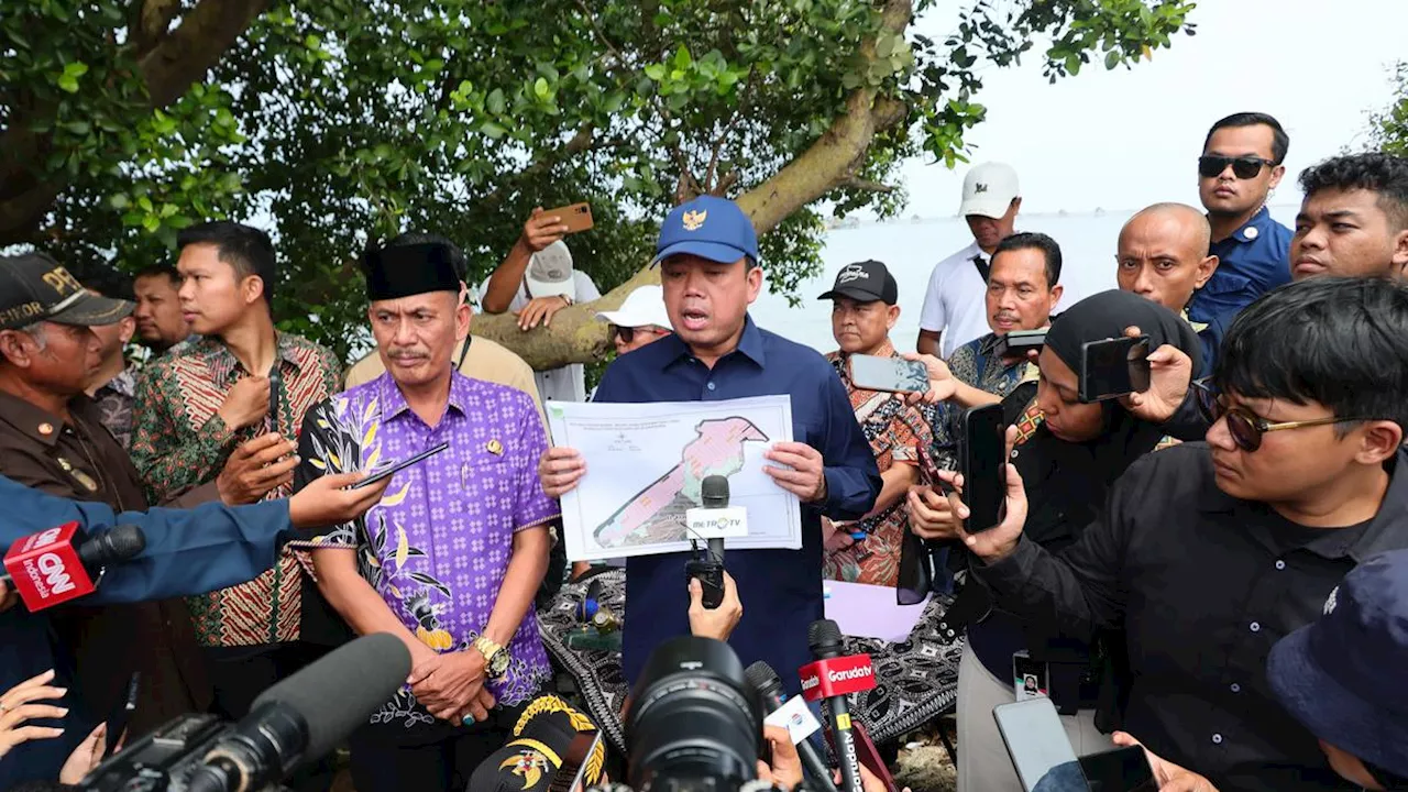 Tok, Nusron Wahid Cabut Sertifikat di Kawasan Pagar Laut Tangerang