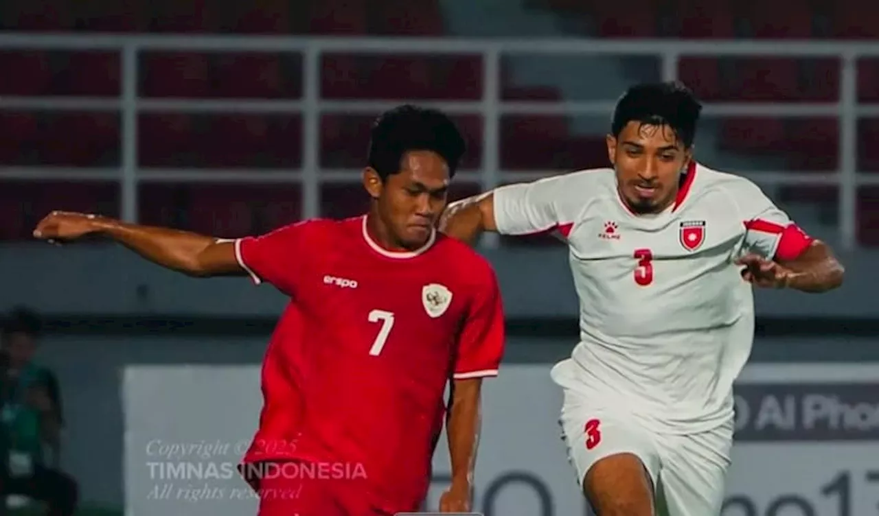 Hasil Timnas U-20 Indonesia vs Yordania Menang, Pelatih Yordania belum Puas