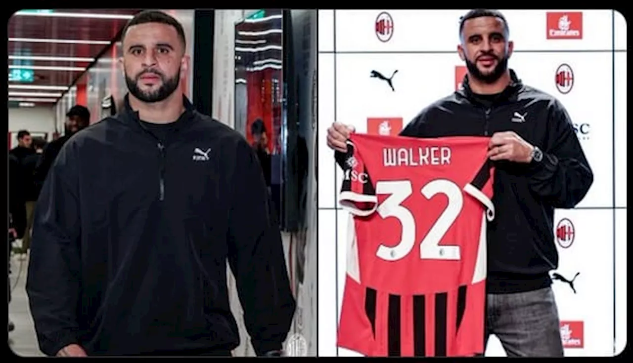 Kyle Walker Kenakan Nomor 32 di AC Milan