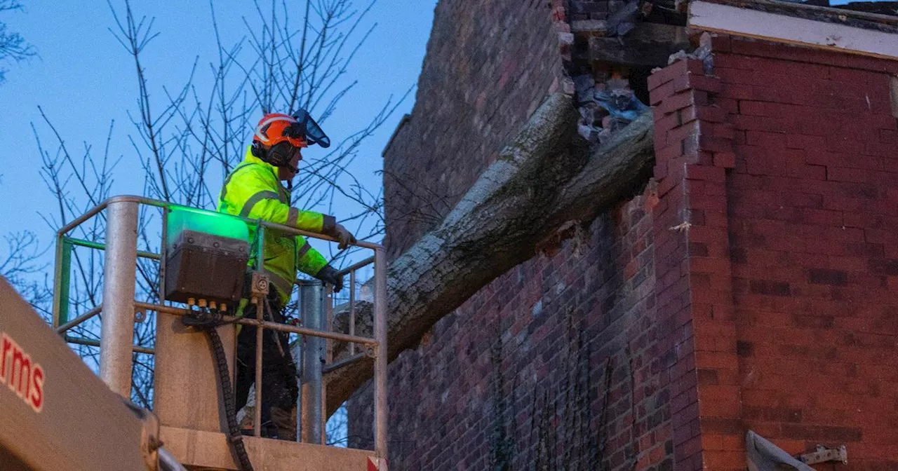 Storm Eowyn Wreaks Havoc Across Greater Manchester