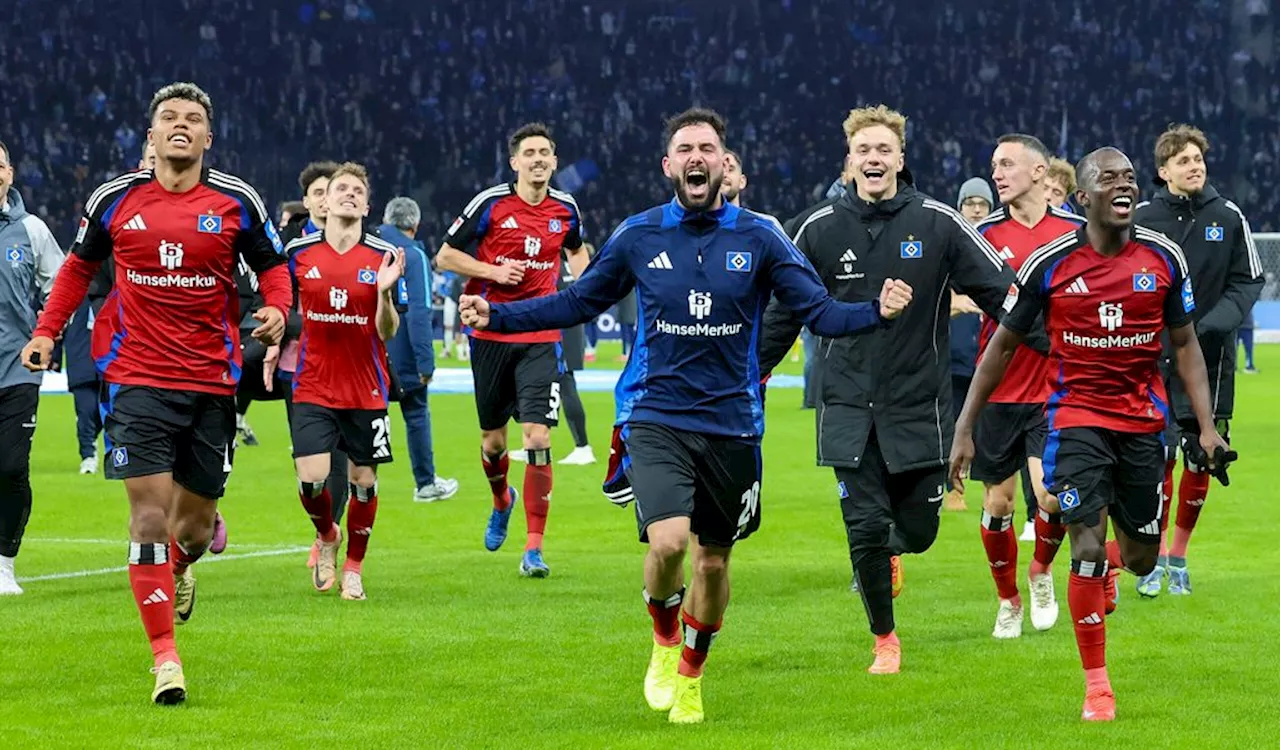 HSV-Spektakel: Hamburger feiern historischen Sieg in Berlin