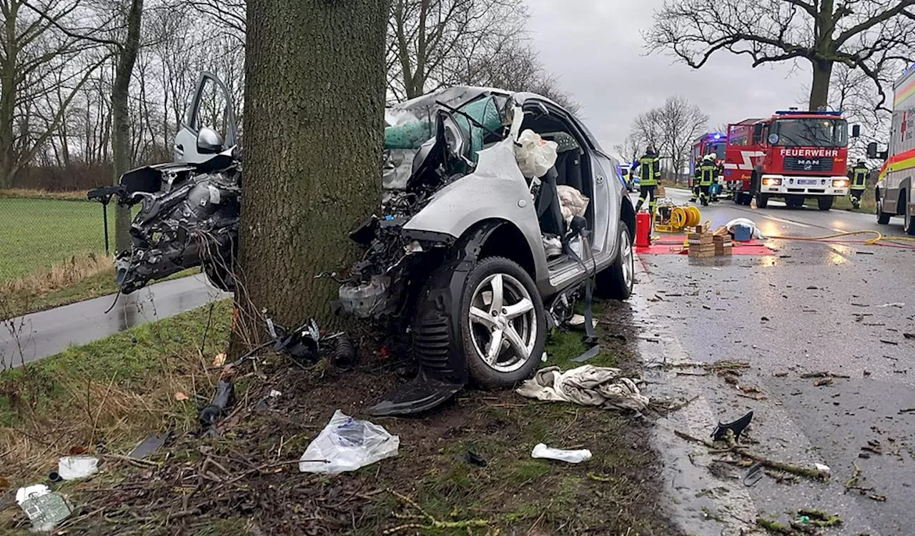 Junger Fahrer verstirbt nach schrecklichem Unfall im Norden