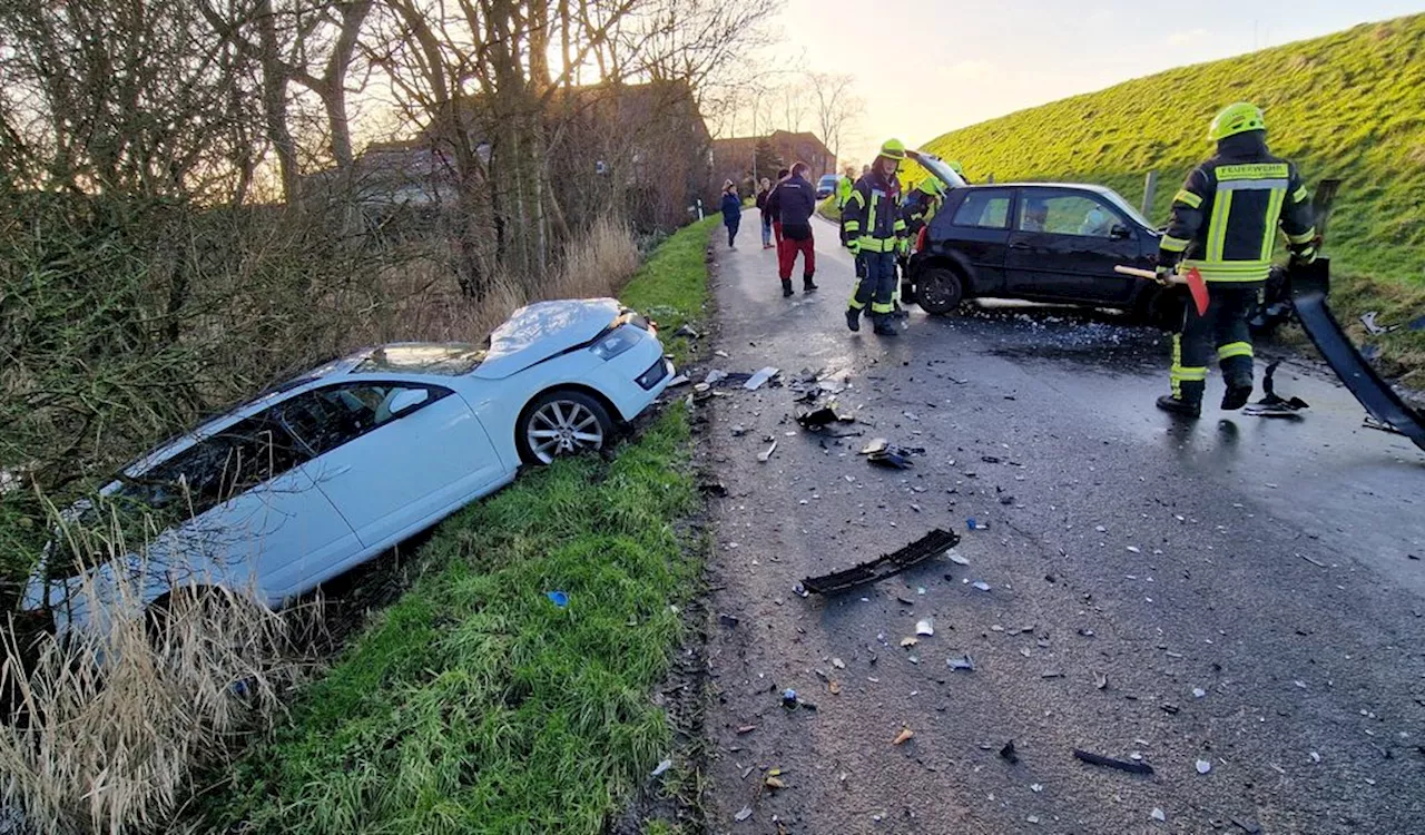 Schwerer Unfall in Heiligenstedten: Zwei Verletzte