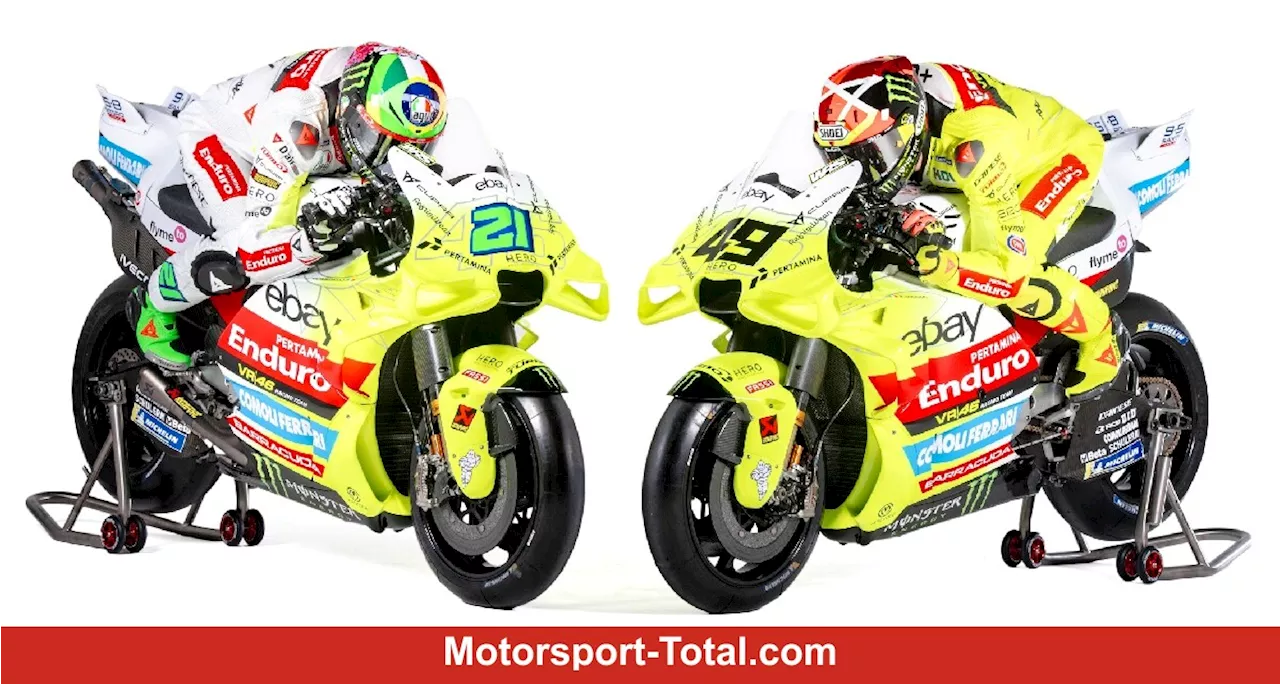 MotoGP 2025: VR46 zeigt die Ducatis von Di Giannantonio und Morbidelli