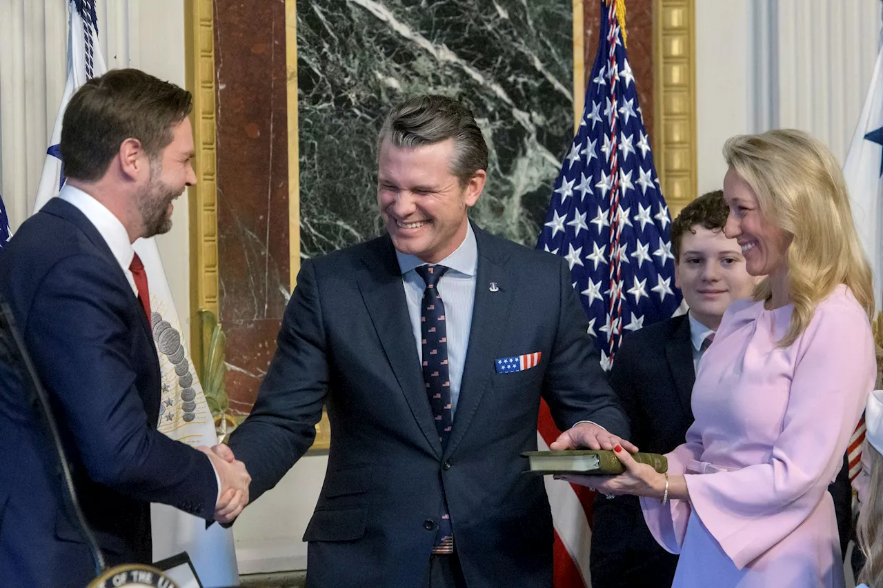 Pete Hegseth als Verteidigungsminister vereidigt - Kritik trotz Stärke-Versprechungen