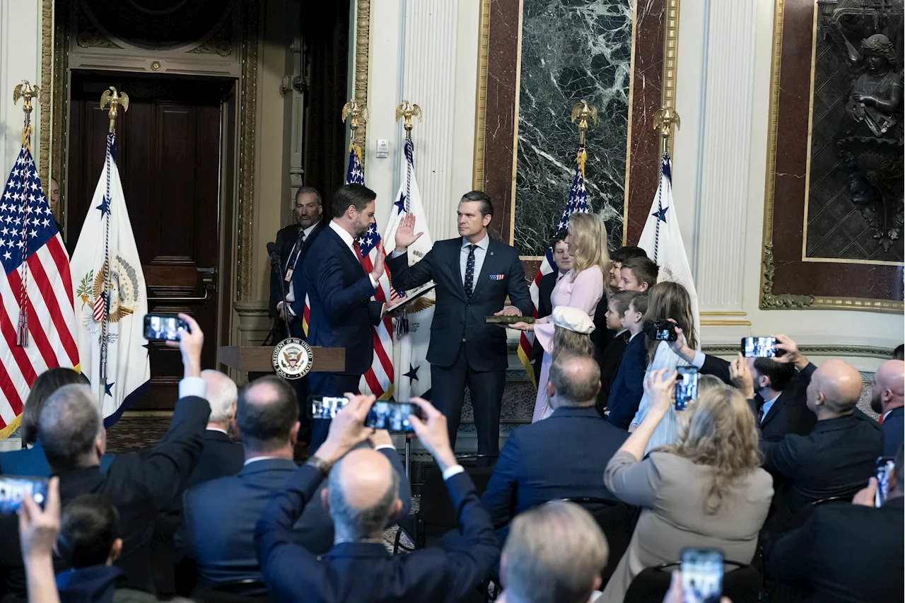 Hegseth Sworn In as Defense Secretary Amidst Controversy