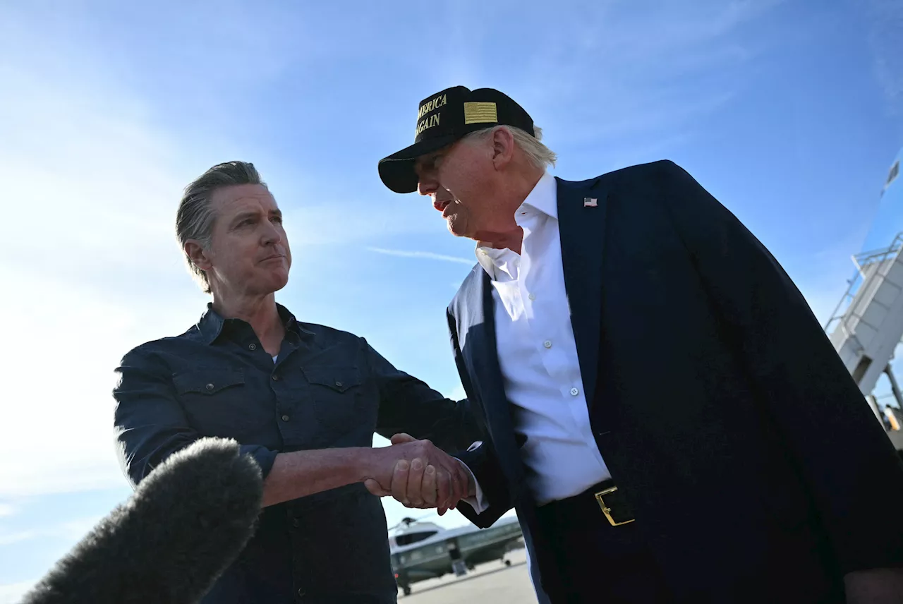 Trump Meets Newsom in California Amidst Wildfire Crisis