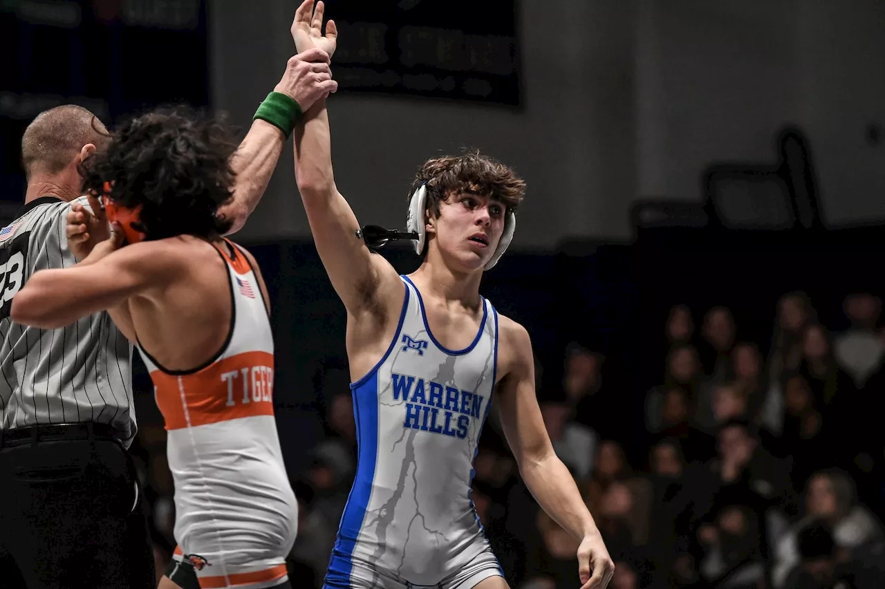 Webb’s big win highlights Warren Hills wrestling’s victory over Voorhees