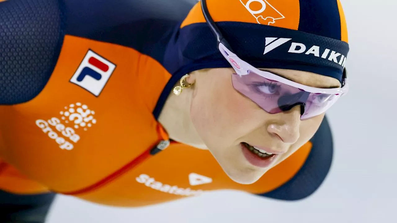 Joy Beune verovert eerste wereldbekerzege op 5.000 meter